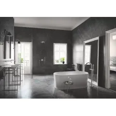 Grohe Termostatická sprchová podomítková baterie, 3 ventily, supersteel 29121DC0