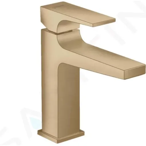 Hansgrohe Umyvadlová baterie s výpustí Push-Open, kartáčovaný bronz 32507140
