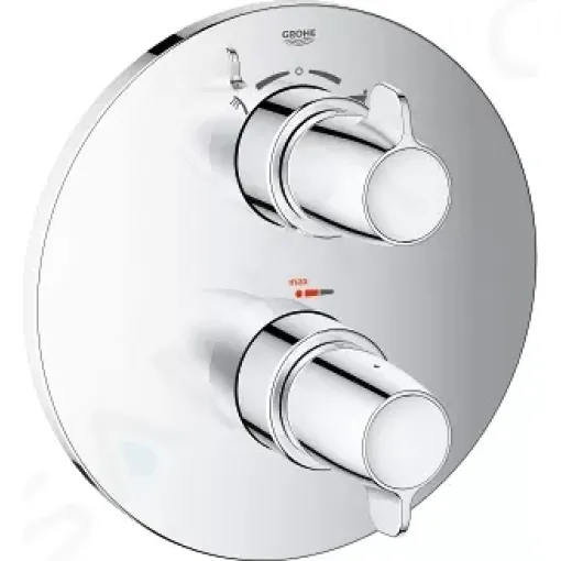 Grohe Termostatická vanová baterie pod omítku, chrom 29095000