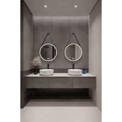 kielle Umyvadlo na desku, průměr 40 cm, bílá 30624400