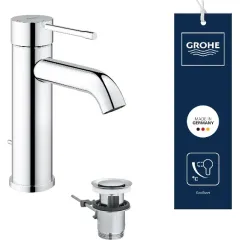 Grohe Páková umyvadlová baterie S, chrom 23591001