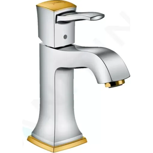 Hansgrohe Umyvadlová baterie s výpustí, chrom/vzhled zlata 31300090