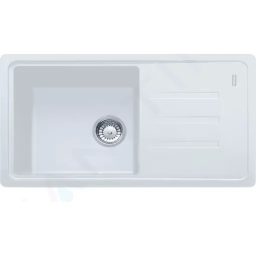 Franke Fragranitový dřez BSG 611-78/39, 78x44 cm, bílá-led 114.0440.907