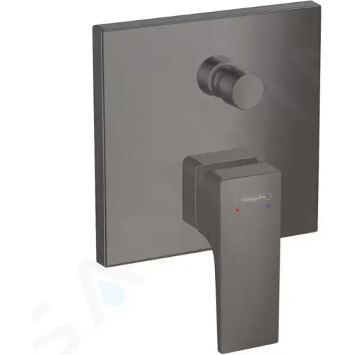 Hansgrohe Vanová baterie pod omítku, kartáčovaný černý chrom 32545340