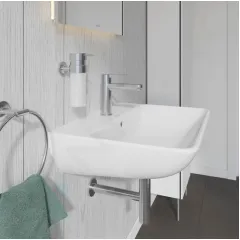 Duravit Umyvadlo 60x46 cm, s přepadem, s otvorem pro baterii, bílá 2335600000