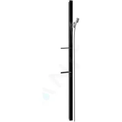 Hansgrohe Sprchová tyč 1500 mm, se sprchovou hadicí, černá/chrom 27645600
