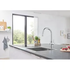 Grohe Dřezová baterie Connected, s chladícím zařízením a filtrací, chrom 31541000