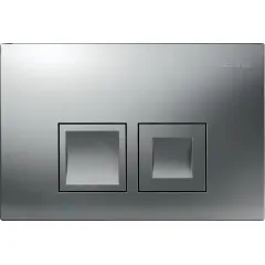 Geberit Set předstěnové instalace, klozet Alpha se sedátkem, tlačítko Delta35, matný chrom 110.100.00.1 NR6