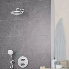 Grohe Hlavová sprcha 210, 1 proud, sprchové rameno 29 cm, chrom 26411000