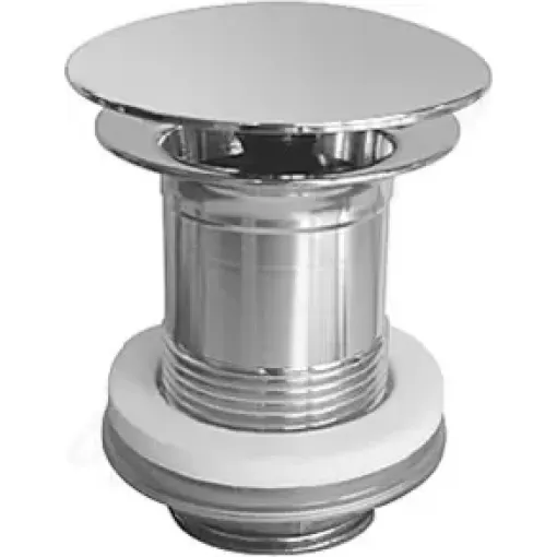 Duravit Neuzavíratelná výpusť, chrom 0050381000