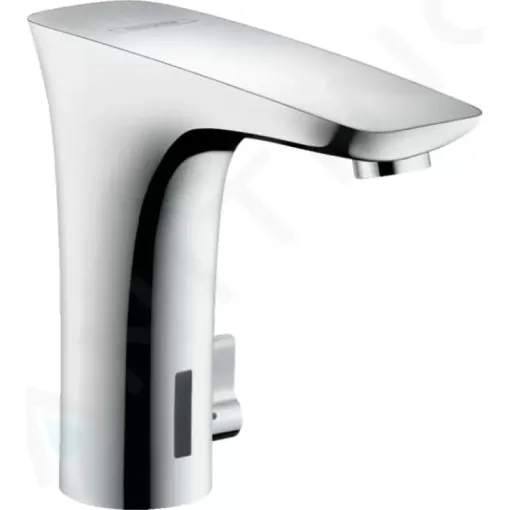 Hansgrohe Elektronická umyvadlová baterie s ovládáním teploty na baterie, chrom 15170000