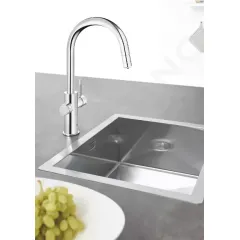 Grohe Dřezová baterie Connected, s chladícím zařízením a filtrací, chrom 31541000