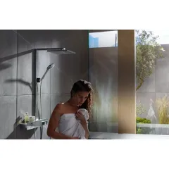 Hansgrohe Sprchový set, s termostatem, 30x30 cm, EcoSmart, chrom 27362000