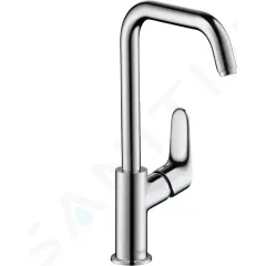 Hansgrohe Umyvadlová baterie s otočným výtokem a výpustí, chrom 31609000