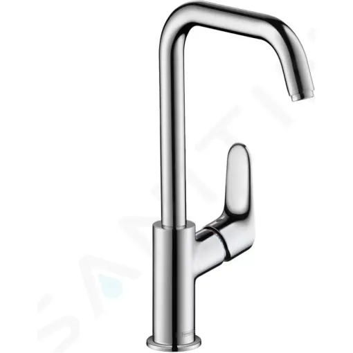 Hansgrohe Umyvadlová baterie s otočným výtokem a výpustí, chrom 31609000