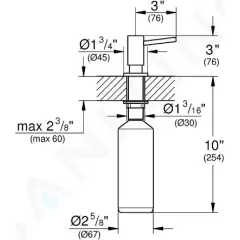 Grohe Dávkovač mycích prostředků, chrom 40535000