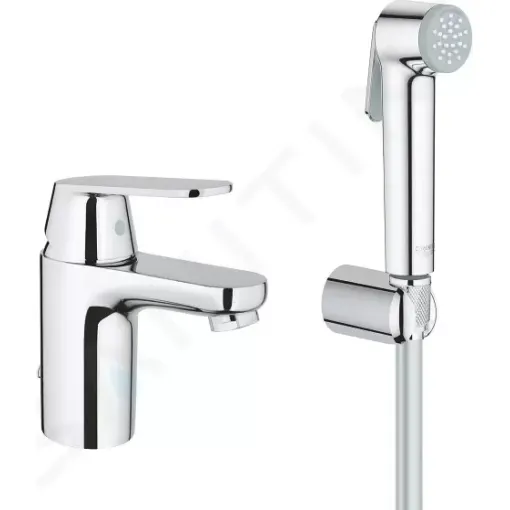 Grohe Páková umyvadlová baterie Hygienica, chrom 23125000