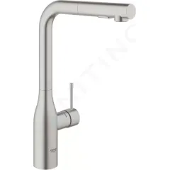 Grohe Dřezová baterie s výsuvnou sprškou, supersteel 30270DC0