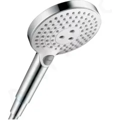 Hansgrohe Sprchová hlavice 120, 3 proudy, EcoSmart, bílá/chrom 26531400
