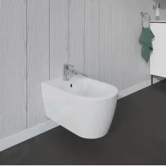 Duravit Závěsný bidet s přepadem, bílá 2288150000