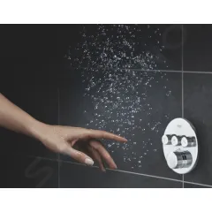Grohe Termostatická sprchová podomítková baterie, 3 ventily, chrom 29121000