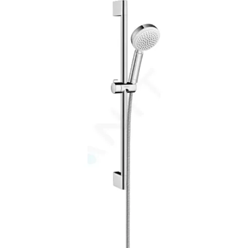 Hansgrohe Sprchová souprava Vario, EcoSmart 9 l/min, sprchová tyč 650 mm, bílá/chrom 26654400