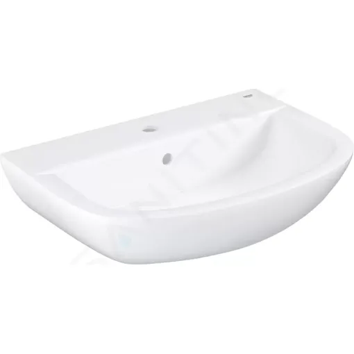 Grohe Umyvadlo 61x44 cm, s přepadem, 1 otvor pro baterii, alpská bílá 39421000