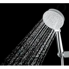 kielle Sprchová hlavice 115, 3 proudy, chrom/světle šedá 20421011