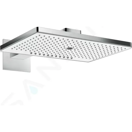 Hansgrohe Hlavová sprcha 460, 3 proudy, Ecosmart 9 l/min, sprchové rameno 46 cm,bílá/chrom 24017400