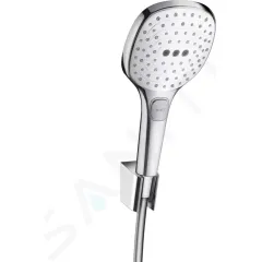 Hansgrohe Set sprchové hlavice, 3 proudy, držáku a hadice, bílá/chrom 26720400