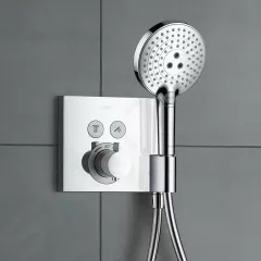 Hansgrohe Termostatická baterie pod omítku, pro 2 výstupy, chrom 15763000
