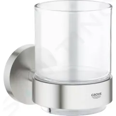 Grohe Sklenička s držákem, supersteel 40447DC1