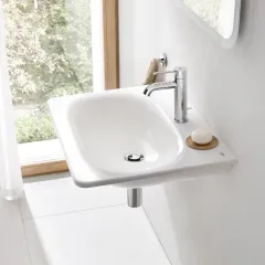 Grohe Páková umyvadlová baterie S, chrom 23591001