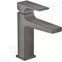 Hansgrohe Umyvadlová baterie s výpustí Push-Open, kartáčovaný černý chrom 32507340
