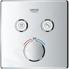 Grohe Termostatická baterie pod omítku se 2 ventily, chrom 29124000