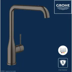 Grohe Dřezová baterie, kartáčovaný tmavý grafit 30269AL0