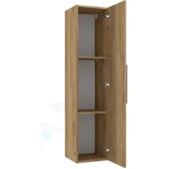kielle Vysoká skříňka závěsná, 140x33x33 cm, zlatý dub 50218011