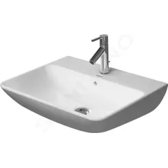 Duravit Umyvadlo 60x46 cm, s přepadem, s otvorem pro baterii, bílá 2335600000