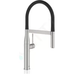 Grohe Dřezová baterie s flexibilním ramenem s přepínačem, supersteel 30294DC0