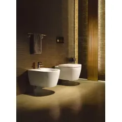 Duravit Závěsný bidet s přepadem, bílá 2288150000
