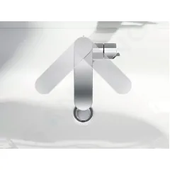 Grohe Umyvadlová baterie M s výpustí Push-Open, chrom 23872003