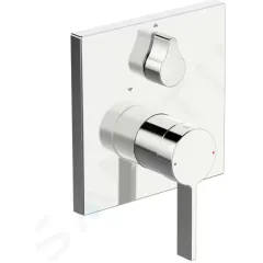 Hansa Baterie pod omítku pro 2 spotřebiče, s přepínačem, chrom 87609003
