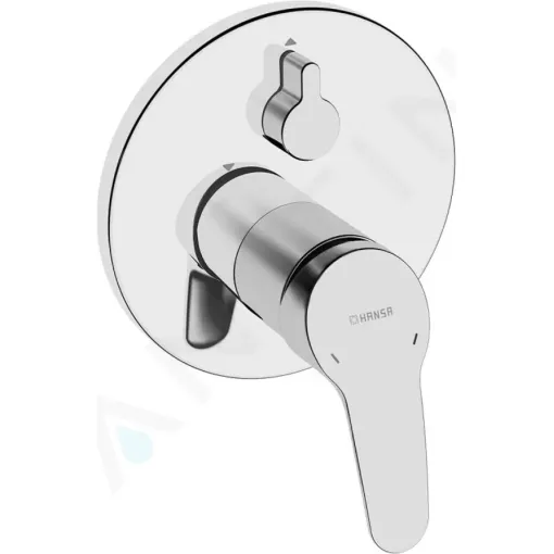 Hansa Baterie pod omítku pro 2 spotřebiče, chrom 81849083