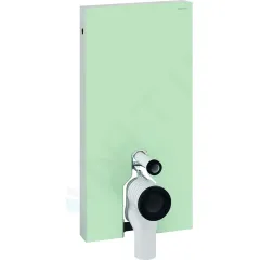 Geberit Sanitární modul pro stojící WC, 101 cm, boční přívod vody, mátově zelená 131.003.SL.5