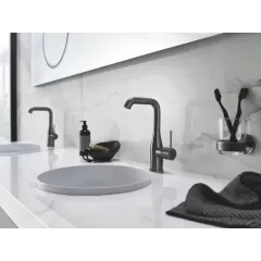 Grohe Držák skleničky/mýdelníku, kartáčovaný tmavý grafit 40369AL1