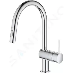 Grohe Dřezová baterie s výsuvnou sprškou, chrom 32321002