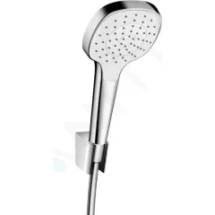 Hansgrohe Sprchová hlavice s hadicí a držákem, bílá/chrom 26424400