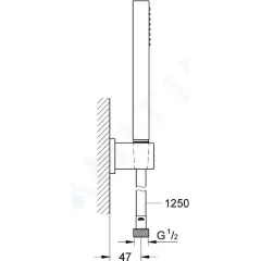 Grohe Sprchová souprava, chrom 27702000