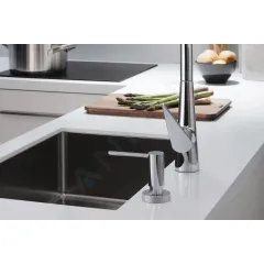 Hansgrohe Dávkovač mycích prostředků A51, 500 ml, chrom 40448000