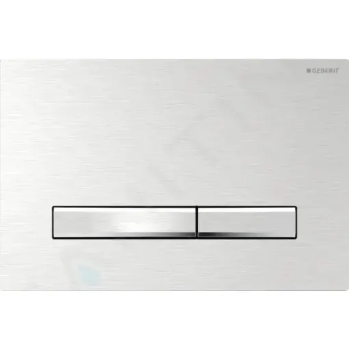 Geberit Ovládací tlačítko splachování, kartáčovaný chrom 115.788.GH.2